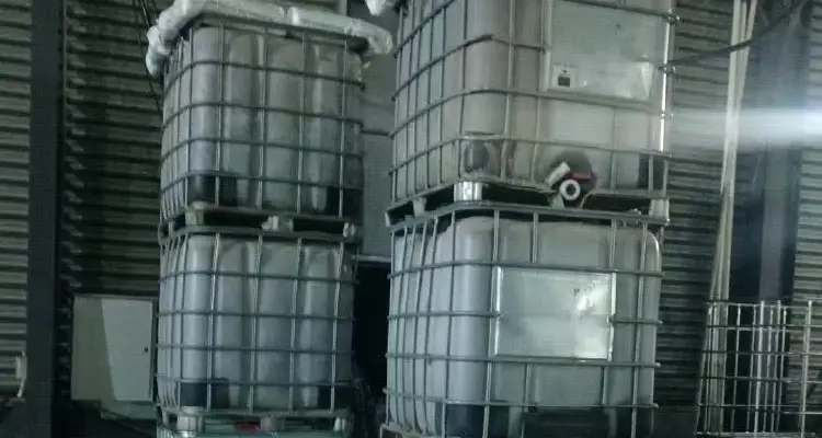 IBC Tank Stacking Test